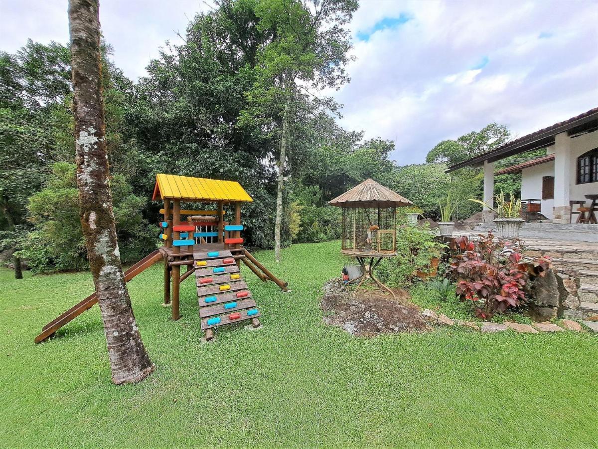 Paradisiaco, Piscina E Churrasqueira Em Guapimirim Exterior foto